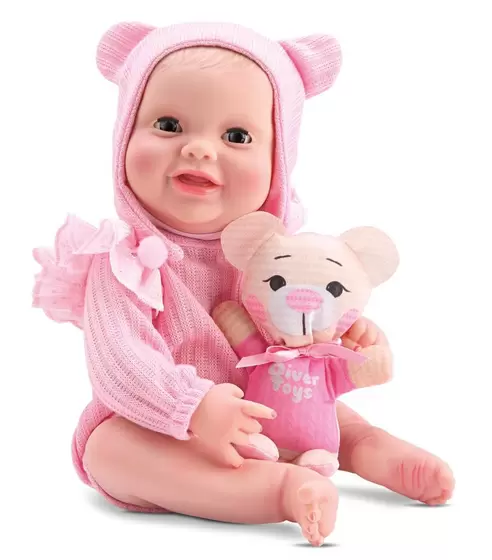 Boneca Diver New Born Unique Collection Body Rosa