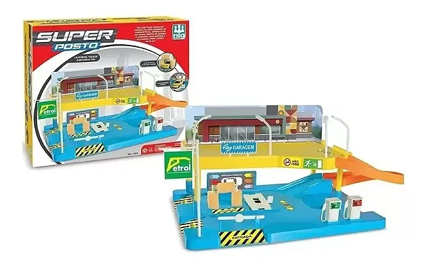 Super Posto De Gasolina com Rampa