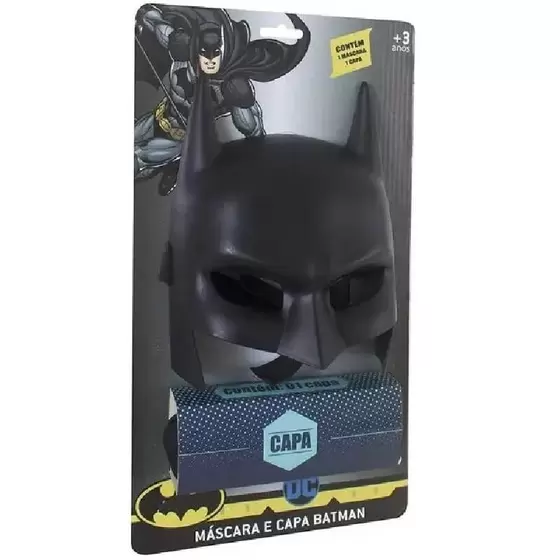 Kit Máscara E Capa Batman Aventura