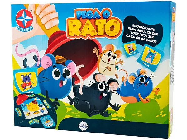 Jogo De Tabuleiro Pega o Rato