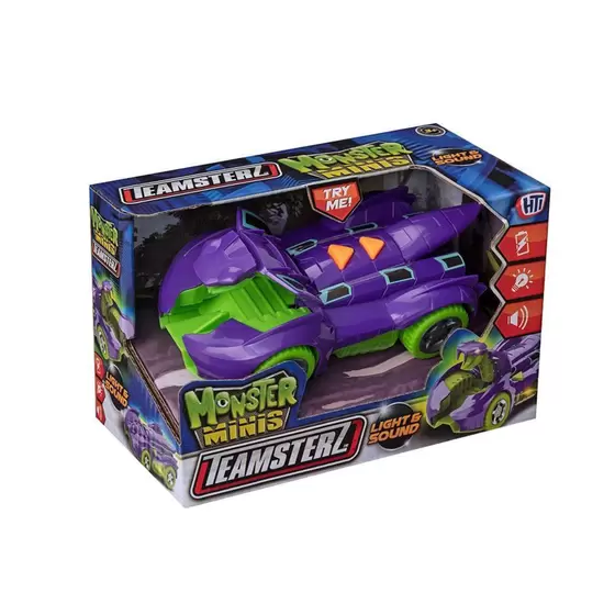 Carro Cobra Monster Minis Teamsterz Com Luz e Som