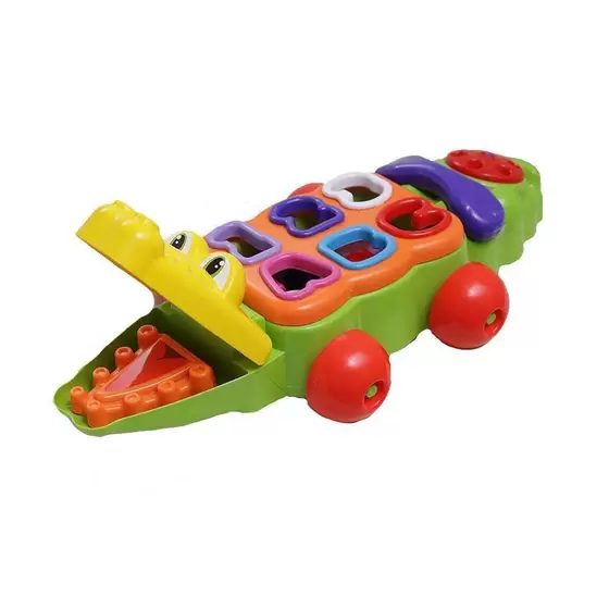 Brinquedo Infantil Jacaré Didático