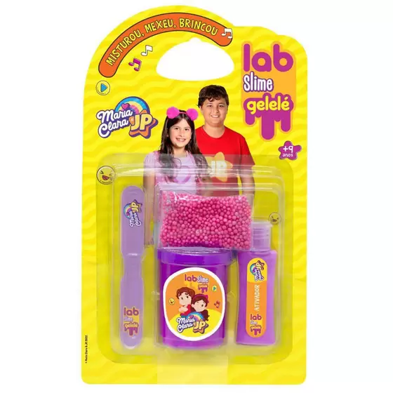 Lab Slime Gelelé Maria Clara e JP