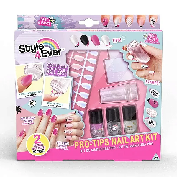 Kit De Arte Para Unhas Pro-Tips