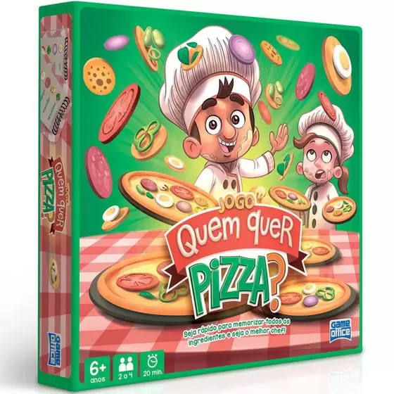 Jogo Educativo Quem Quer Pizza?