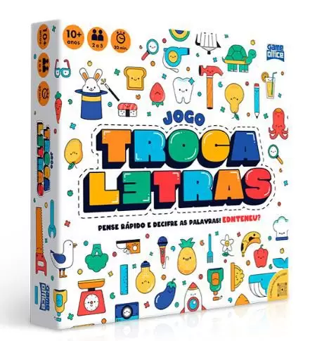 Jogo Divertido Troca Letras