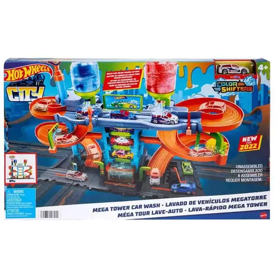 Hot Wheels City Playset Lava Rápido Mega Torre