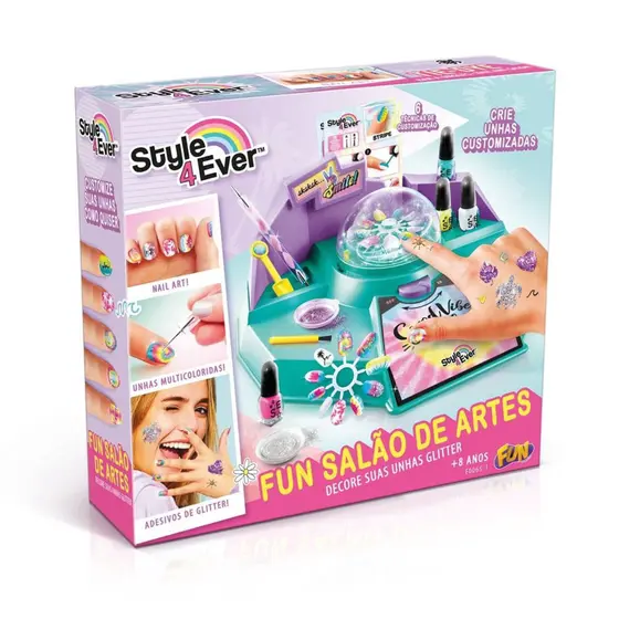 Salão De Artes Decore Suas Unhas Glitter