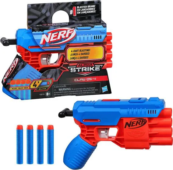 Lanca Dardos Nerf Alpha Strike Claw QS-4