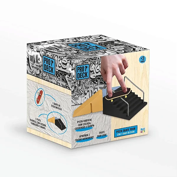 Pista de Skate de Dedo Prodeck C/ 01 Skate