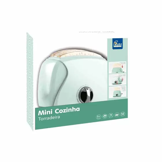 Mini Cozinha Torradeira Com Som E Luz