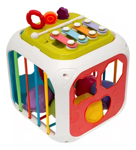 Brinquedo Infantil Cubo de Atividades 7 Em 1