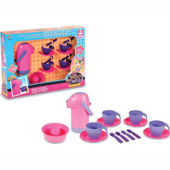 Eu Brinco de Casinha Café com Bolinho