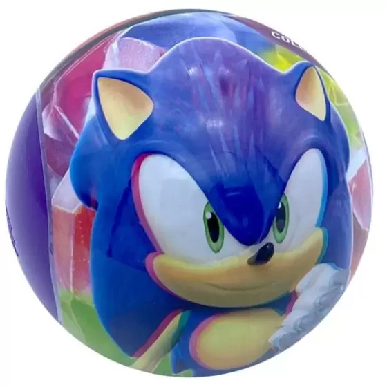 Boneco Articulado Sonic Prime Netflix Bola Surpresa