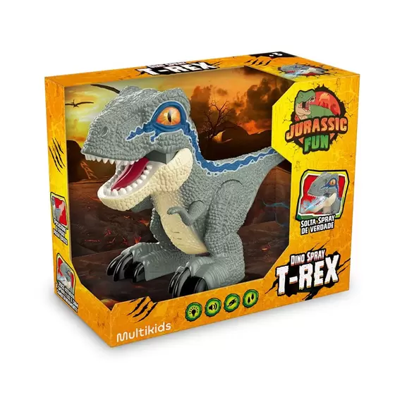 Dinossauro Jurassic Fun Dino Spray Raptor