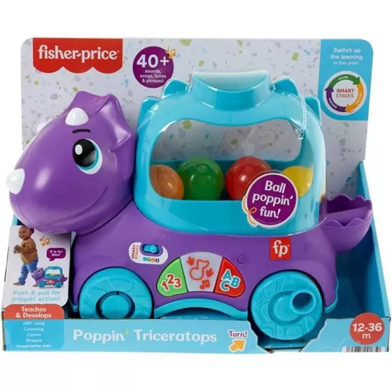 Fisher-Price Dinossauro Bolinhas Divertidas
