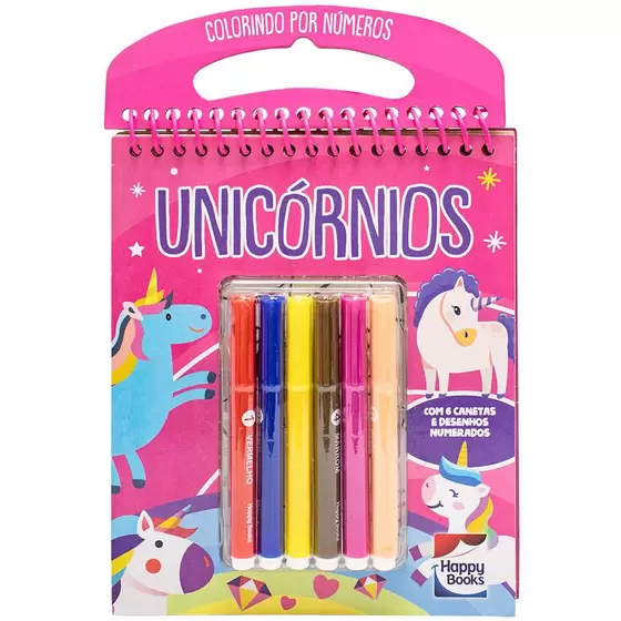 Colorindo por Números Unicórnios