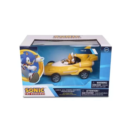 Sonic Carro Tails Pull Back