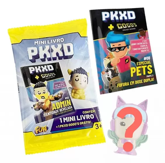 Pkxd Gogos E Mini Livro Surpresa