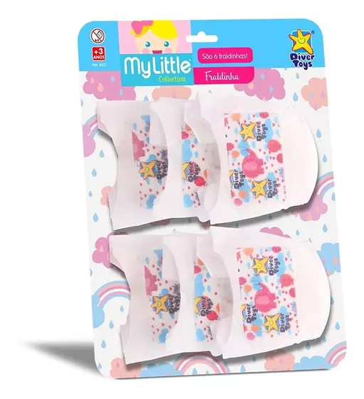 Kit Fraldinha Para Bonecas Reborn Alive