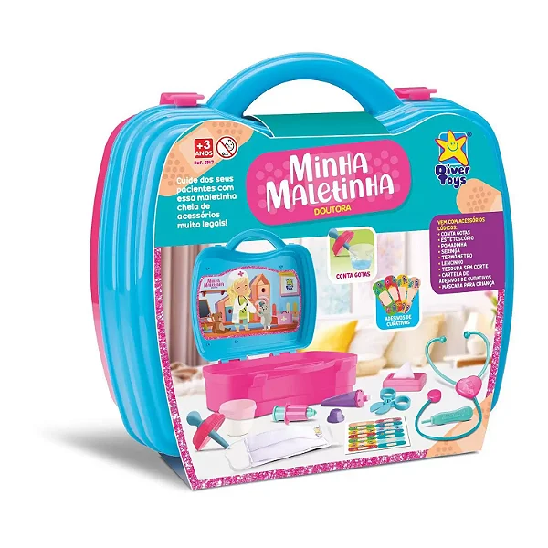 Minha Maletinha Doutora Com Acessórios