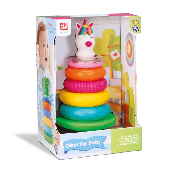 Piramide De Argolas Unicórnio