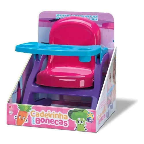 Cadeirinha De Papinha Para Bonecas