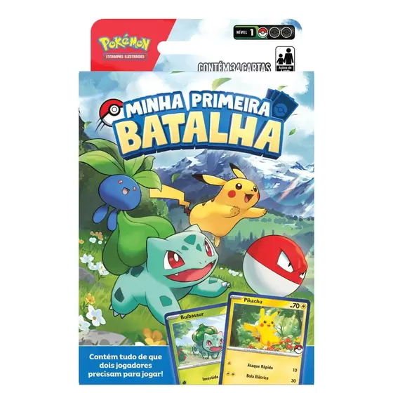 Pokémon Deck Minha Primeira Batalha