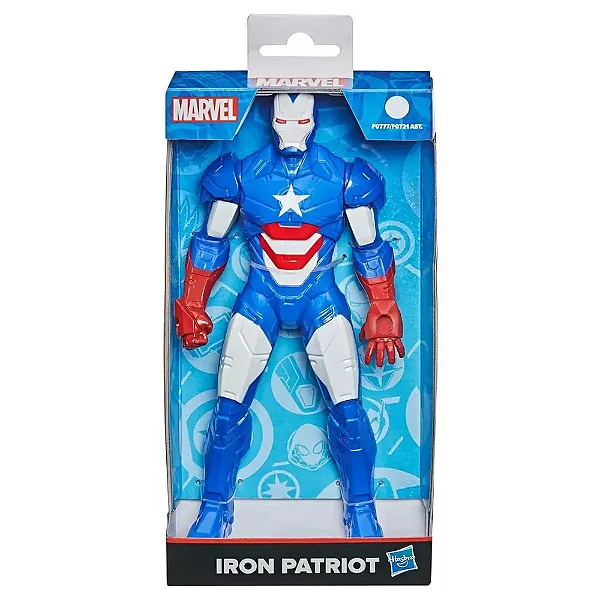 Boneco Marvel Olympus Homem De Ferro Patriota