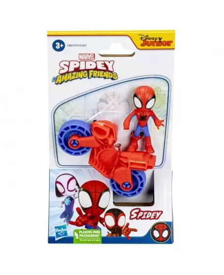 Boneco Colecionável Marvel Spidey Veículo