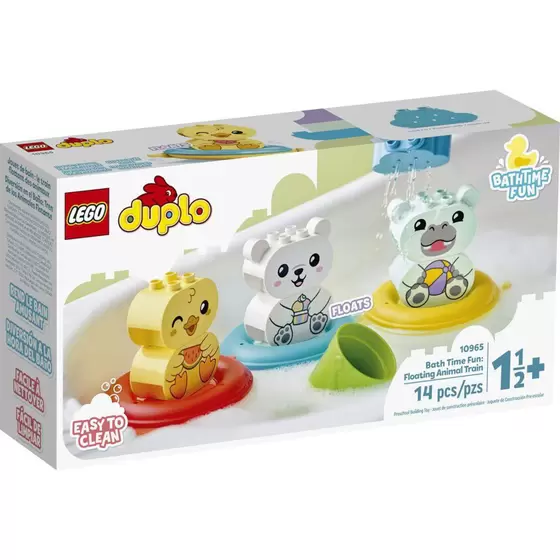 Lego Duplo Banho Trem dos Animais Flutuantes