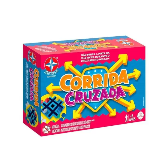 Jogo de Tabuleiro Corrida Cruzada