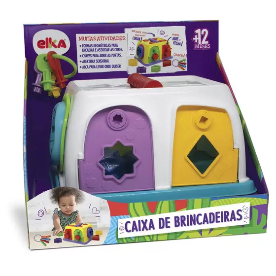 Brinquedo Infantil Caixa de Brincadeiras