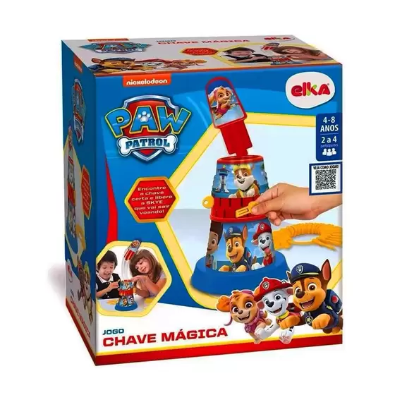 Jogo Chave Mágica Patrulha Canina