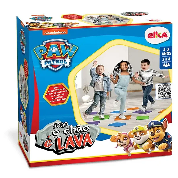 Jogo Patrulha Canina O Chao é Lava