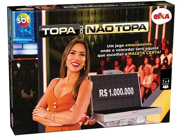 Jogo De Tabuleiro Topa Ou Nao Topa SBT