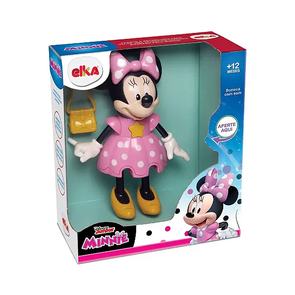 Boneca Minnie Conta Historias