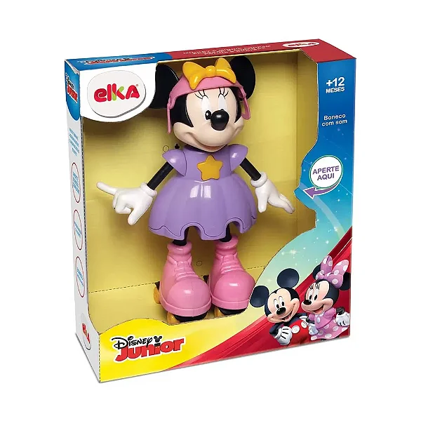 Boneca Minnie Patinadora