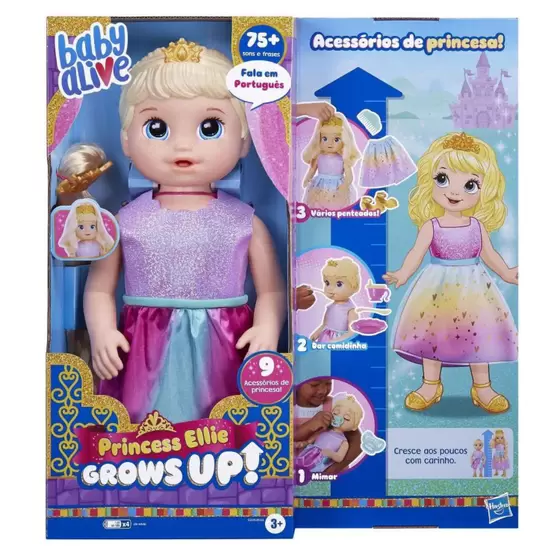 Baby Alive Princess Ellie Grows Up Loira