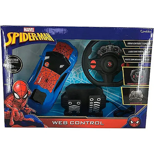 Carrinho De Controle Remoto Spider Bat