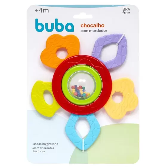 Chocalho Girátorio Com Mordedor