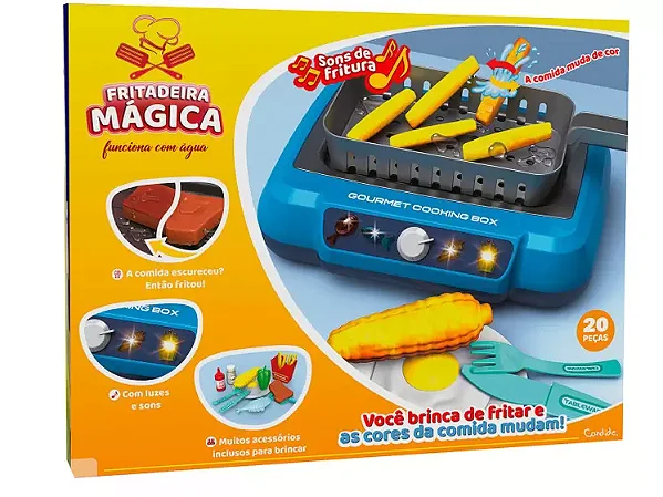 Fritadeira Mágica Luz e Som