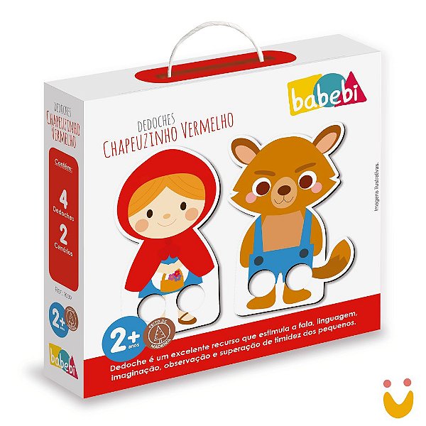 Dedoches Chapeuzinho Vermelho