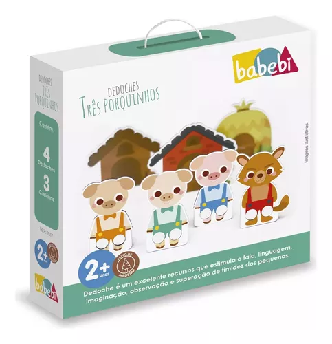 Dedoches Três Porquinhos