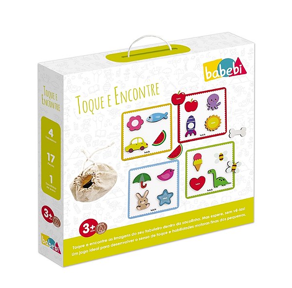 Brinquedo Educativo Toque e Encontre