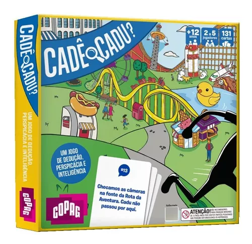 Jogo De Tabuleiro Cadê O Cadu?