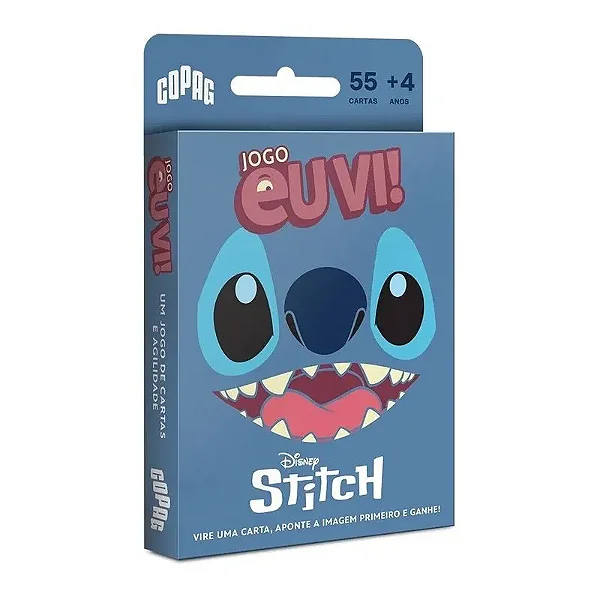 Jogo de Cartas Eu Vi! Stitch