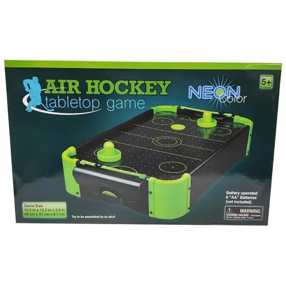 Jogo De Mesa Air Hokey Tabletop Game Neon Color