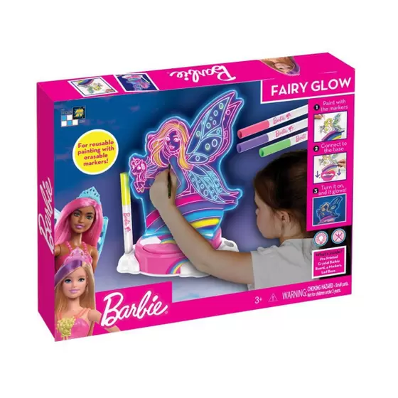 Barbie Pinte E Ilumine Fadas