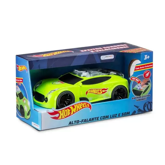 Carro Hot Wheels Carro de Som com Luz